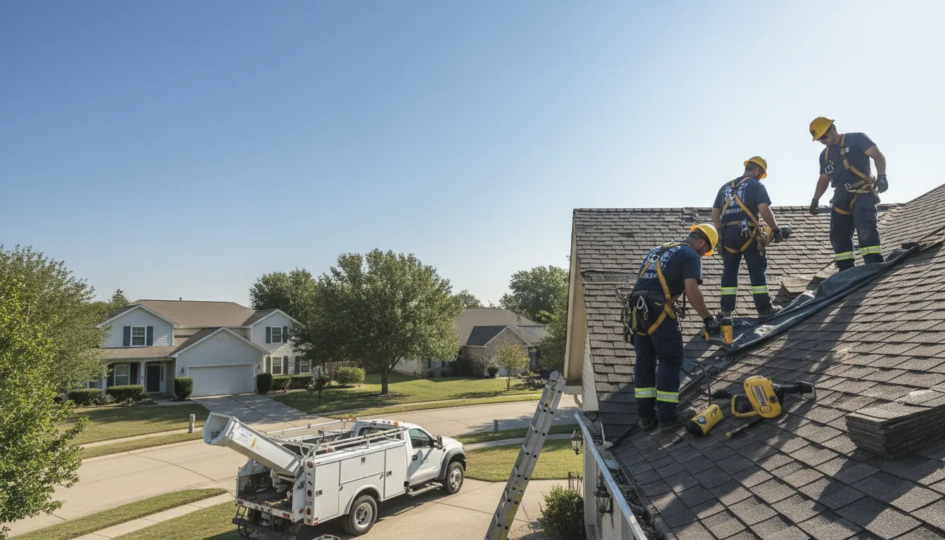 Emergency Roof Repair in Williamsville, IL near me